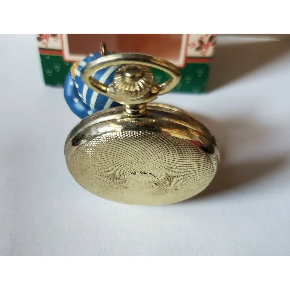 Enesco Treasury Ornament Time For Christmas Lucy & Me 1987 Holiday Collectible
